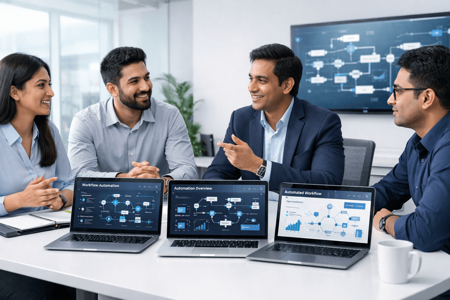 ZapGrow business automation team in Bengaluru India